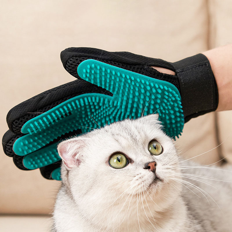Rubber Glove Cleaning - قفاز تنظيف للحيوانات الأليفة، قفاز لطيف