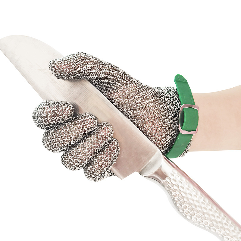 1 قطعة قفاز من الفولاذ المقاوم - مراجعة Cut Resistant Glove وسعره