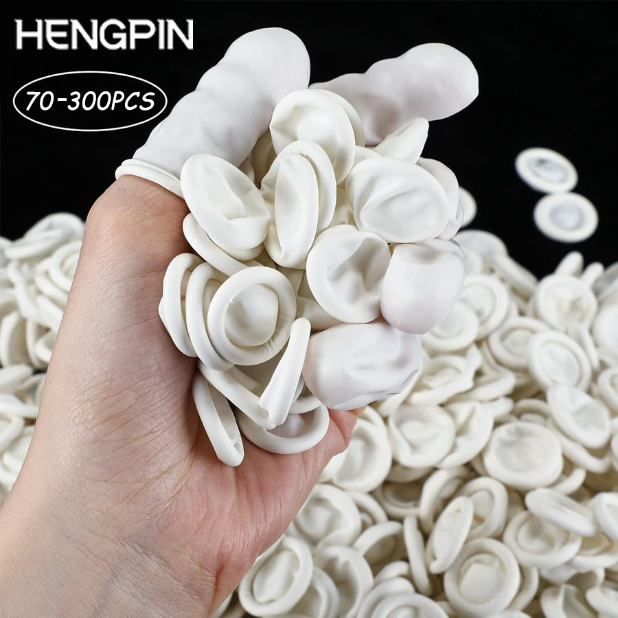 HENGPIN 70/300 قطعة قفاز حامي  - مراجعة Latex Disposable Glove وسعره