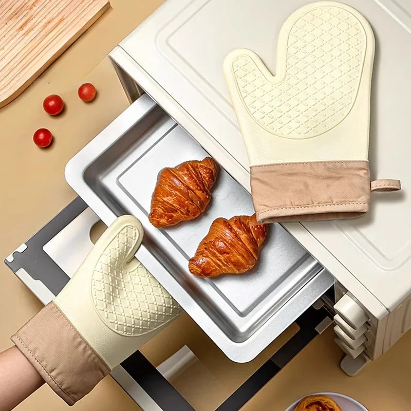 قفازات سيليكون مقاومة للحرارة  - مراجعة Oven Mitt Silicone وسعره
