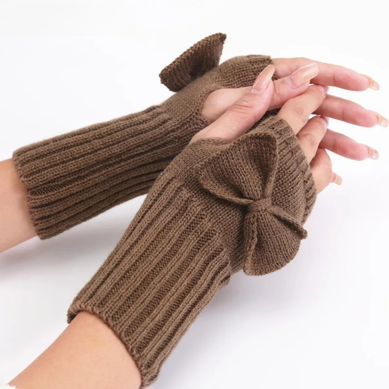 قفازات محبوكة بدون أصابع - داف - مراجعة Fingerless Glove Knit وسعره