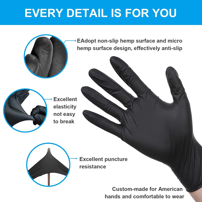 قفازات النتريل المقاومة للماء  - مراجعة Nitrile Mechanic Glove وسعره