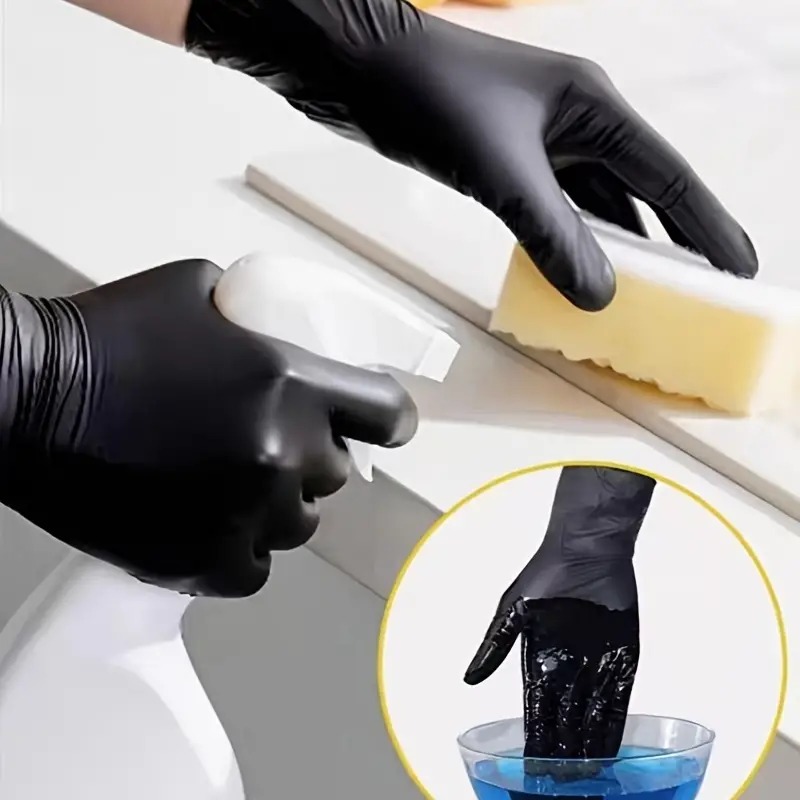100/50/20 قطعة من قفازات النتر - مراجعة Nitrile Mechanic Glove وسعره