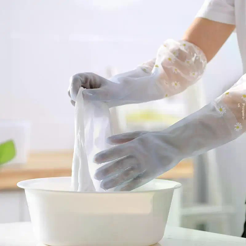 قفازات تنظيف منزلية مقاومة للم - مراجعة Rubber Glove Cleaning وسعره