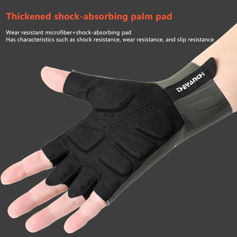 قفازات ركوب الدراجات الصيفية ن - مراجعة Cycling Glove Padded وسعره