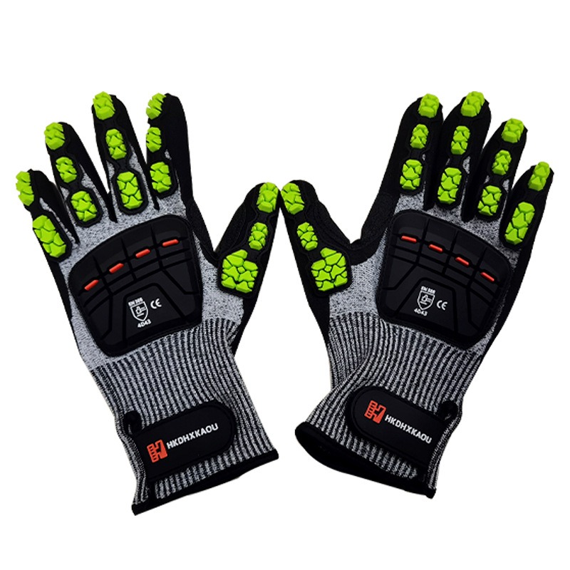 قفازات TPR ميكانيكية جديدة مضا - مراجعة Work Glove Impact وسعره