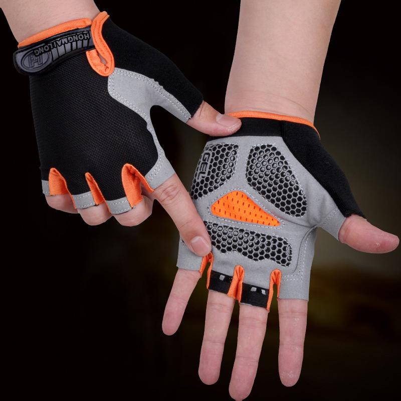 قفازات ركوب الدراجات نصف الأصا - مراجعة Cycling Glove Padded وسعره