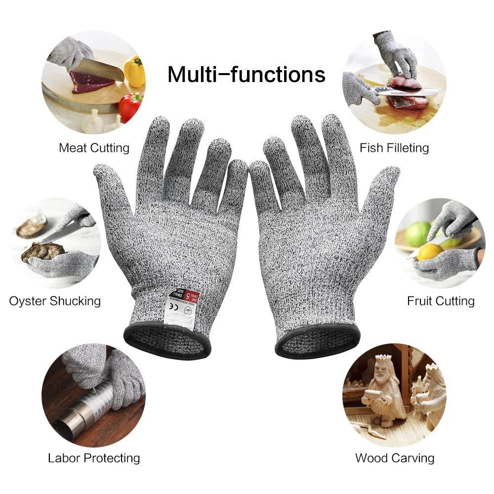 قفازات مقاومة للقطع من المستوى - مراجعة Cut Resistant Glove وسعره