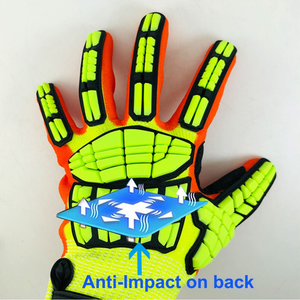 NMSafety قطع مقاومة مستوى 5 سل - مراجعة Work Glove Impact وسعره